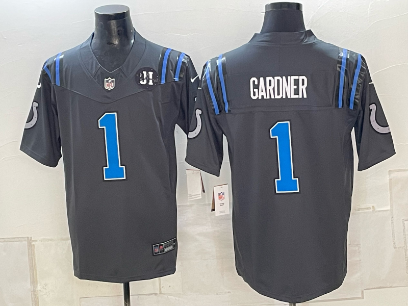 Men 2026 Indianapolis Colts #1 Gardner grey Limited Nike NFL Jersey 0918001